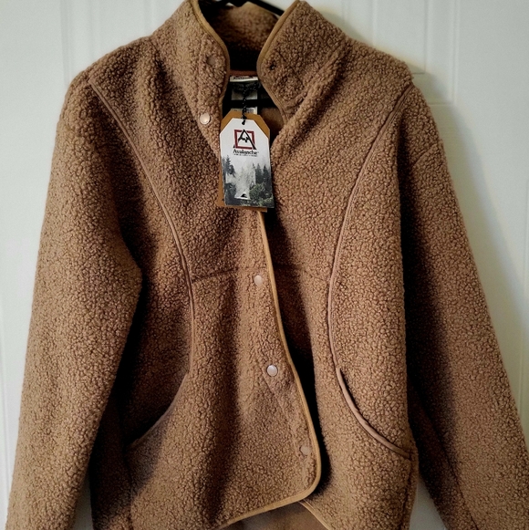 Brown Sherpa Avalanche Outdoor Supply Co Jacket NWT - Picture 1 of 3